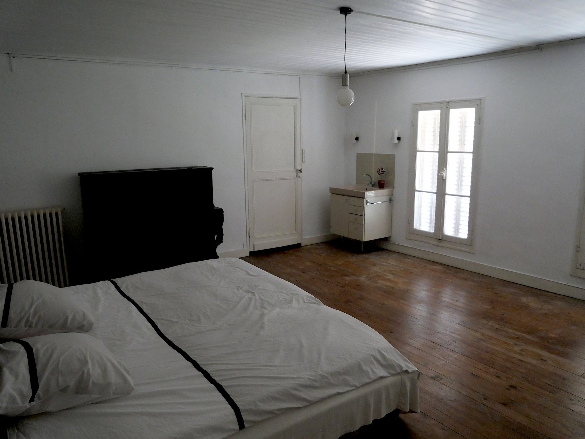 La chambre lors de notre arrivée