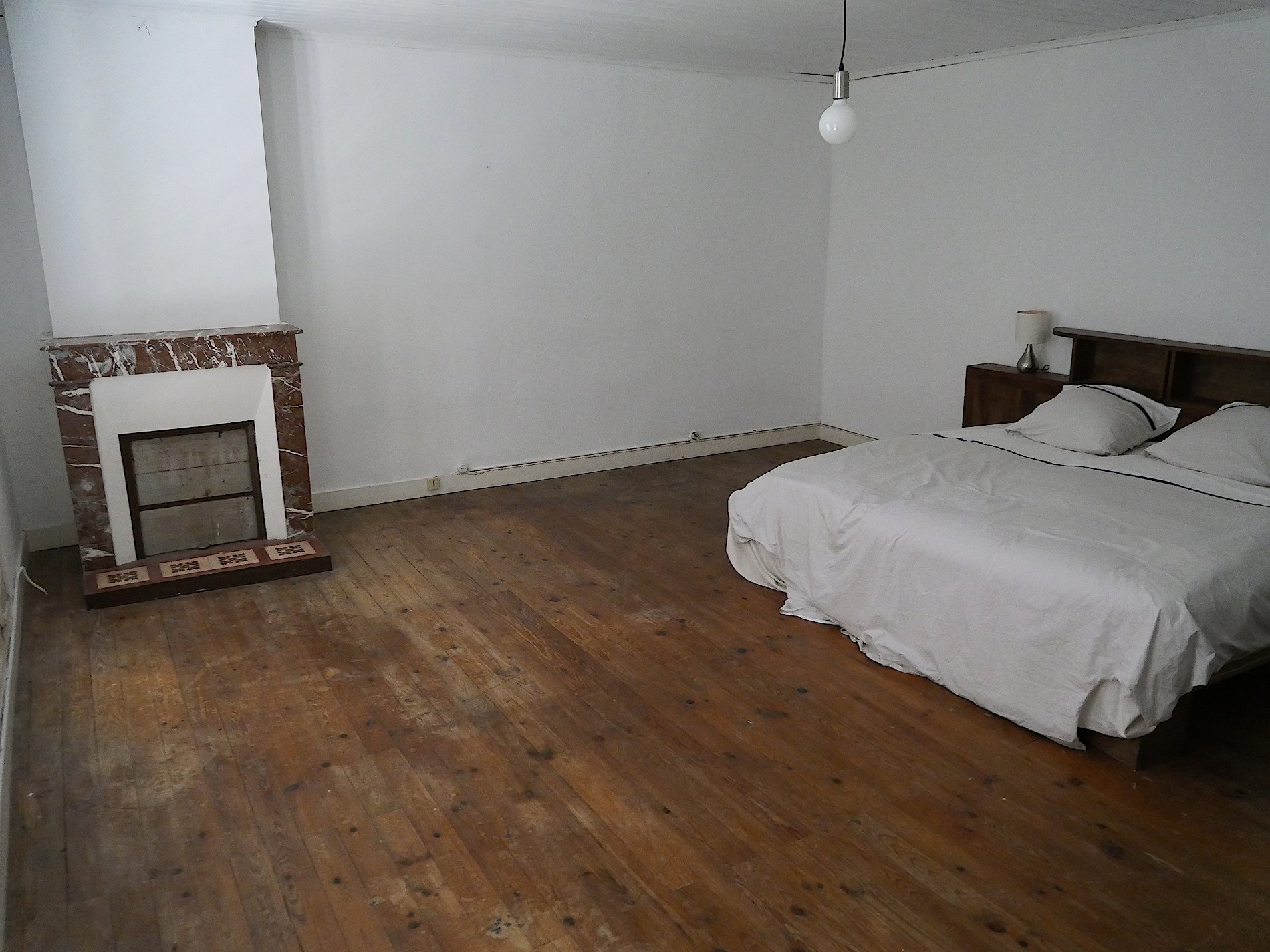 La chambre lors de notre arrivée